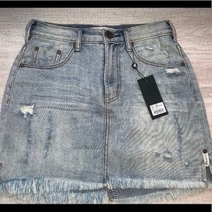One Teaspoon MONTANA BLUE 2020 MINI DENIM SKIRT